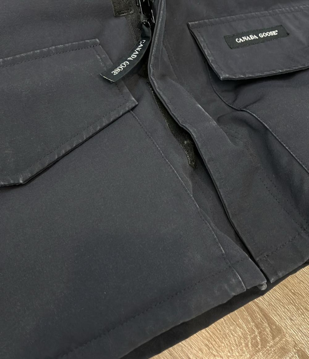 CANADA GOOSE ダウンジャケット JASPER PARKA JACKET マジックテープ ダブルジップ 68F8490 メンズ SIZE M カナダグース