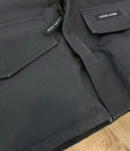 CANADA GOOSE ダウンジャケット JASPER PARKA JACKET マジックテープ ダブルジップ 68F8490 メンズ SIZE M カナダグース