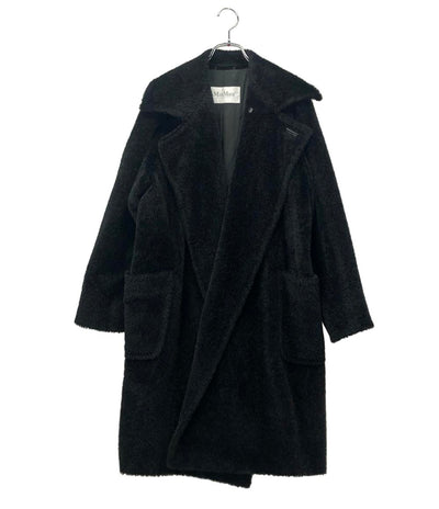 MAX MARA コート オーバーサイズ ダブルブレスト  アルパカ エッグライン ロングテディベアアイコンコート TEDGIRL レディース SIZE 38 (S)