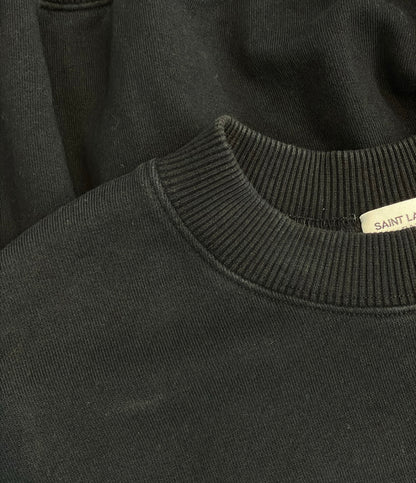 SAINT LAURENT PARIS クロップド丈 スウェット レディース SIZE M サンローランパリ