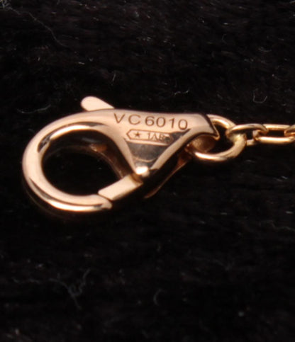 美品 Cartier ネックレス K18 ダムール 1P ダイヤ レディース カルティエ