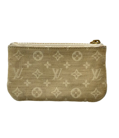 LOUIS VUITTON コインケース カラビナ付き ポシェット クレ モノグラムミニ M92438 レディース ルイ・ヴィトン