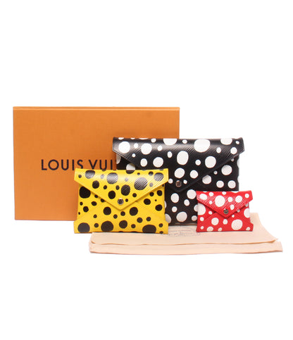 美品 LOUIS VUITTON 草間彌生 クラッチバッグ ポーチ ポシェット キリガミ エピ M81959 レディース ルイ・ヴィトン クサマヤヨイ