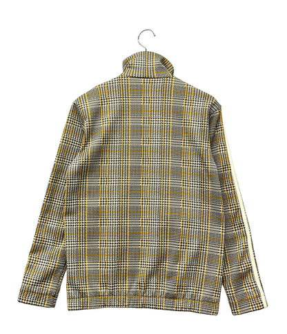 美品 adidas 千鳥格子柄 トラックジャケット メンズ SIZE S アディダス