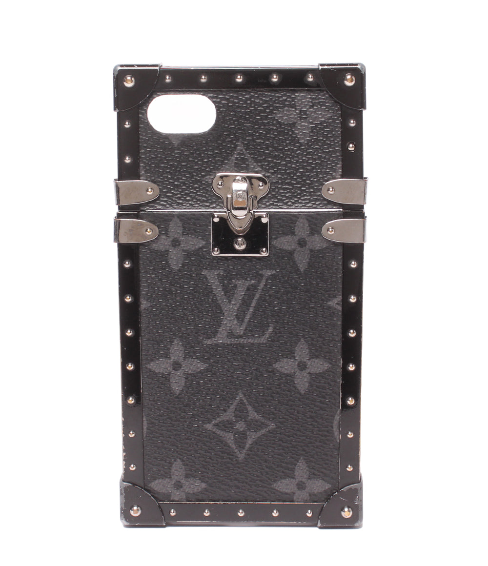 LOUIS VUITTON iPhoneケース iPhone 7 アイ トランク iPhone 7 モノグラム エクリプス M64489 レディース ルイ・ヴィトン