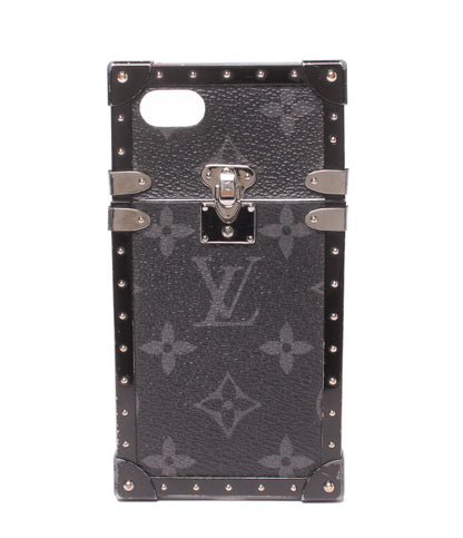 LOUIS VUITTON iPhoneケース iPhone 7 アイ トランク iPhone 7 モノグラム エクリプス M64489 レディース ルイ・ヴィトン