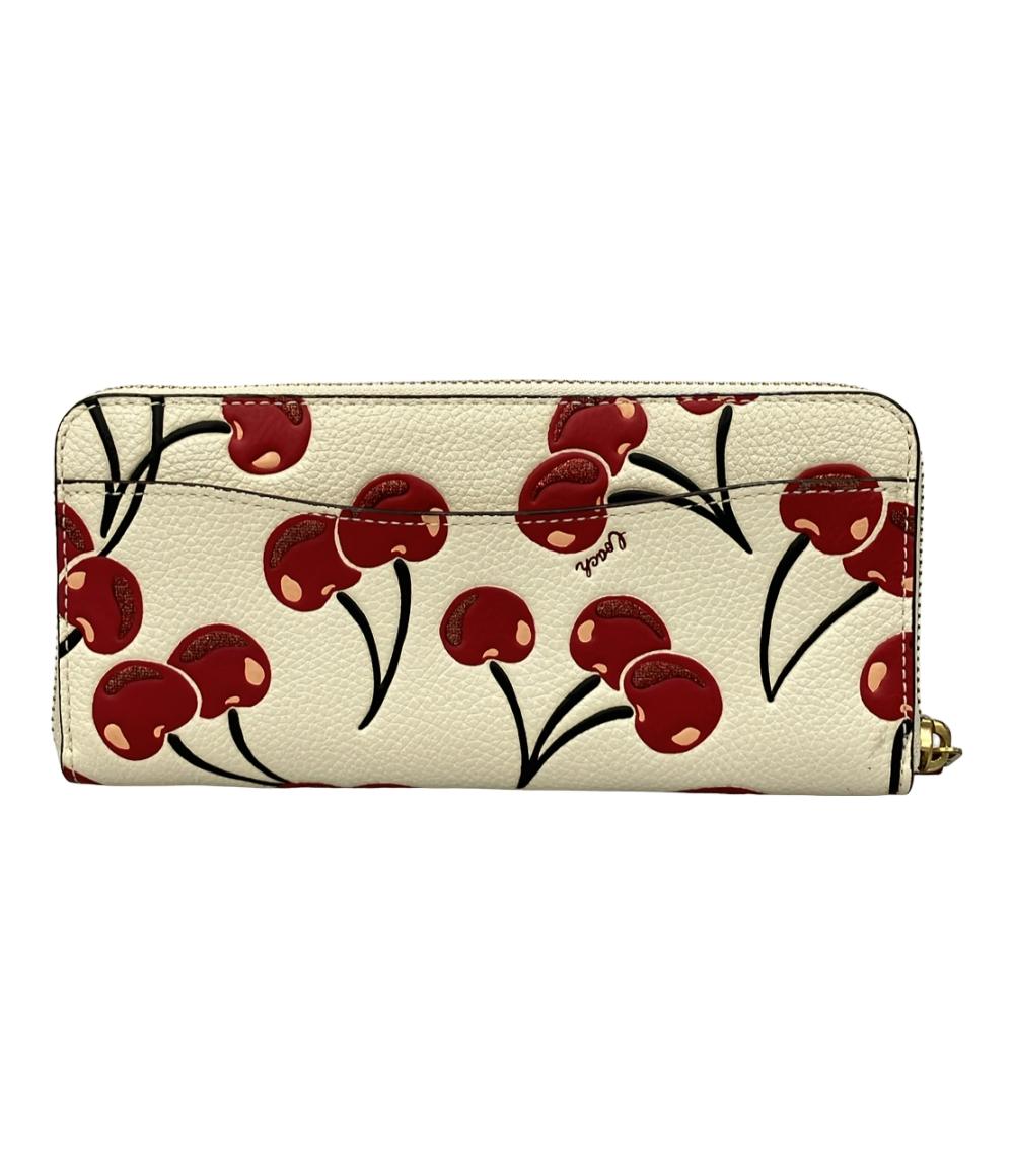 コーチ ラウンドファスナー長財布 レディース COACH