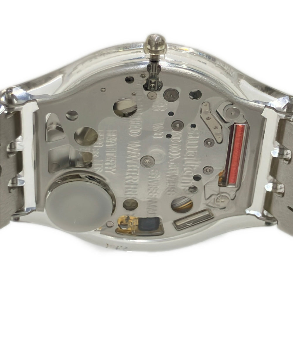 Swatch 腕時計 クオーツ シルバー ユニセックス スウォッチ
