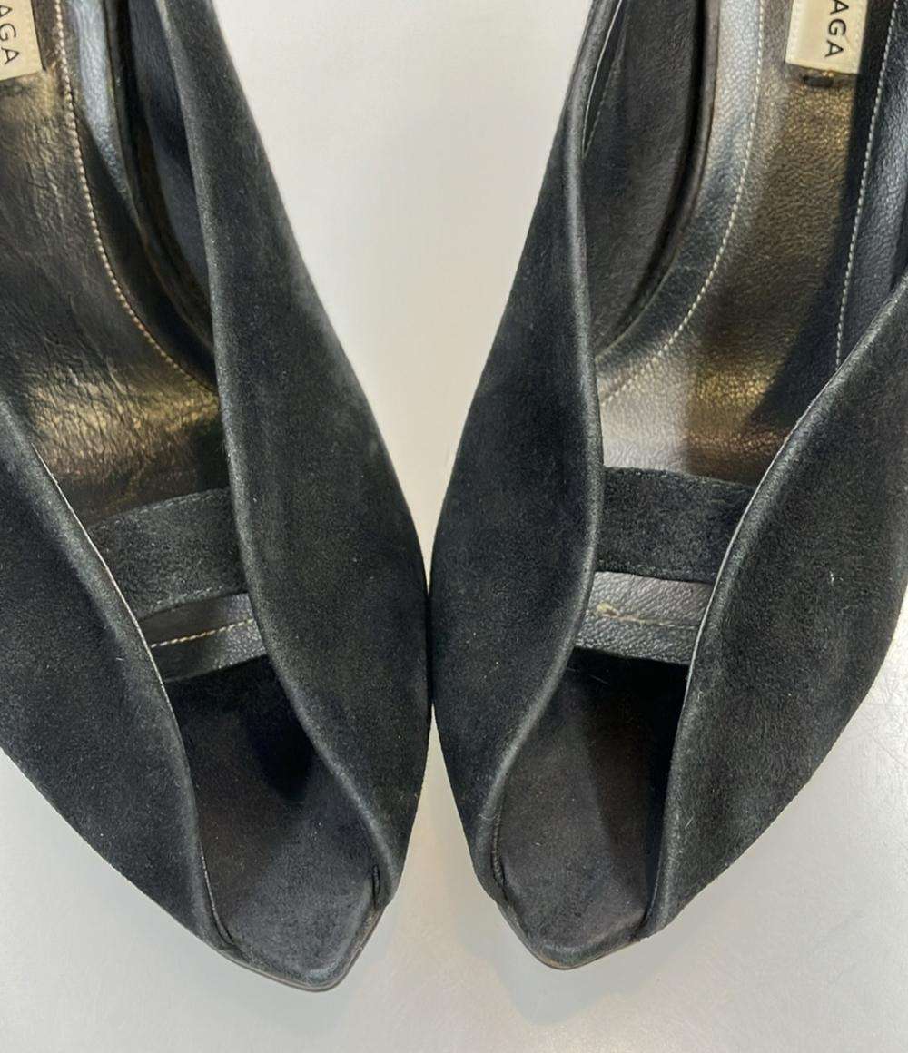 BALENCIAGA オープントゥパンプス レディース SIZE 38 1/2 (25.5cm) バレンシアガ