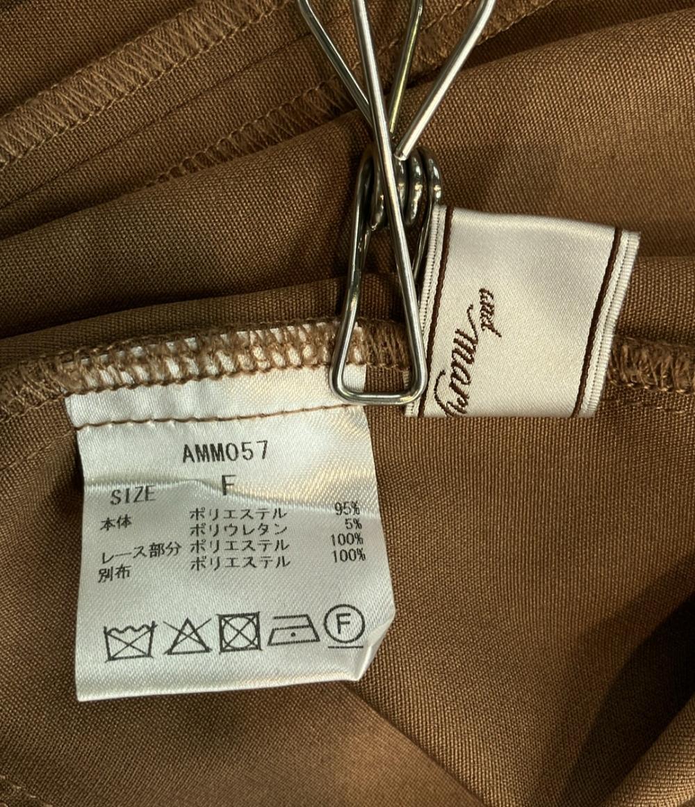 アンドマリー レース切替フレアワンピース AMMO57 レディース SIZE F (M) andMARY