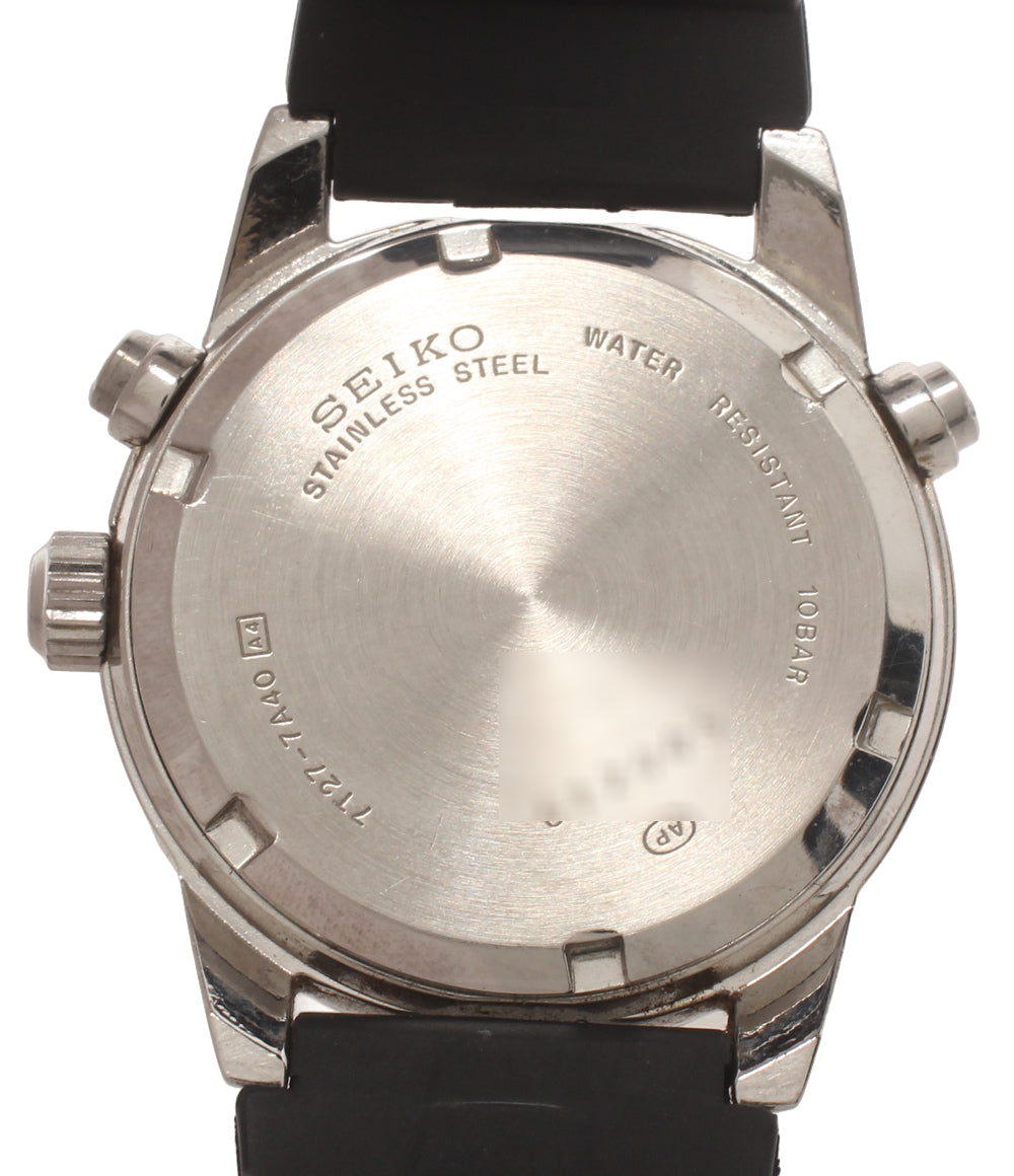 SEIKO 腕時計 クオーツ 7T27-7A40 メンズ セイコー