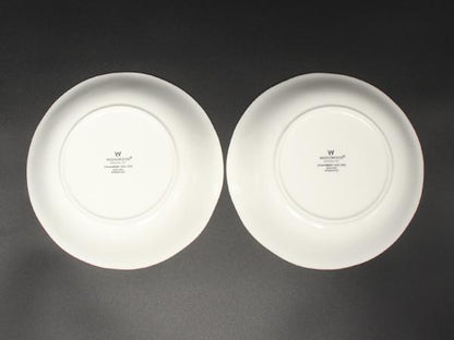美品 WEDGWOOD サラダソーサー 皿 2点セット 17cm ストロベリー&バイン ウエッジウッド