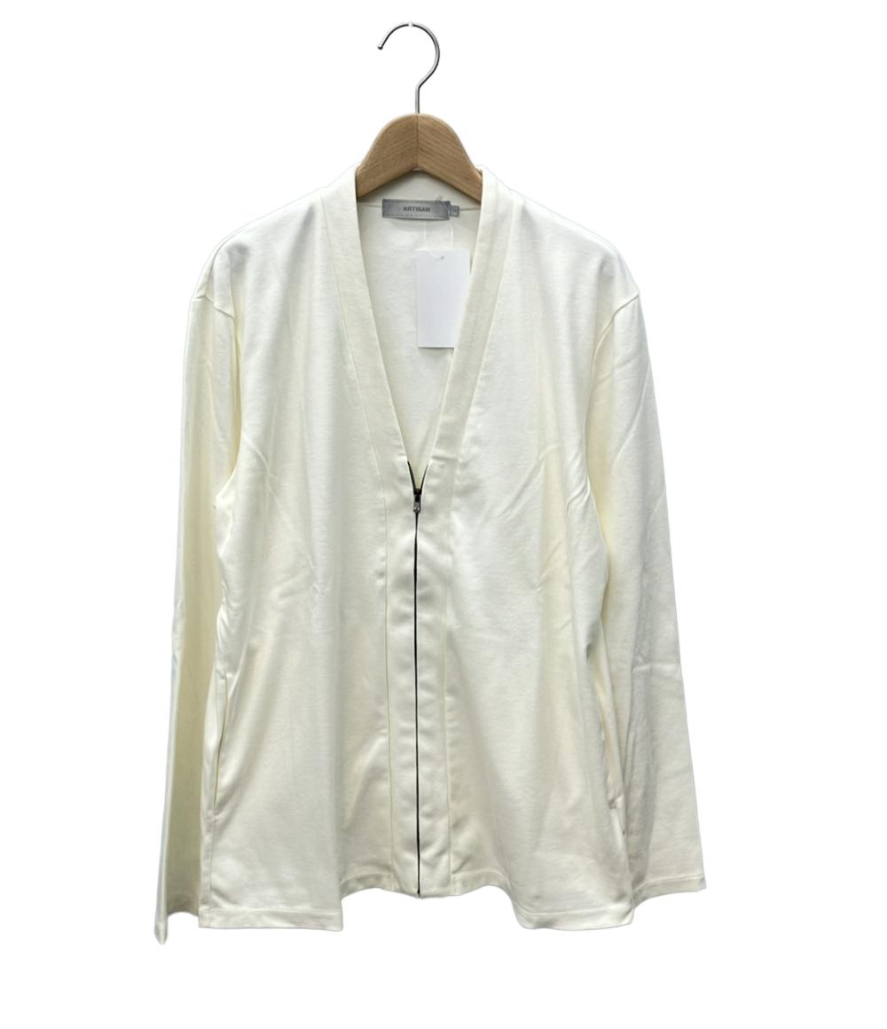 美品 アルチザン 長袖カーディガン ジップアップ メンズ SIZE L ARTISAN