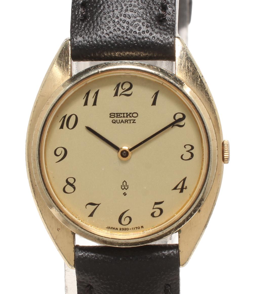 セイコー 2320-6200 腕時計 ウォッチ クォーツ ロゴ ゴールド色 2026年最新】Yahoo!オークション -seiko 2320の中古品・新品・未使用品一覧