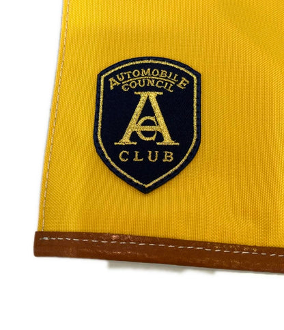 ポーチ AUTOMOBILE COUNCIL 2022 三つ折りレザーポーチ レディース