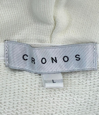 CRONOS セットアップ スウェット パーカー WOMEN NEUTRAL TONE HEAVYWEIGHT ZIP HOODIE W11-PK-2557MO レディース SIZE L クロノス