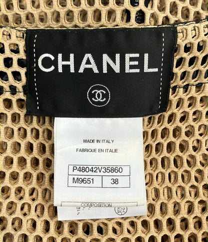 CHANEL ノーカラージャケット P48042V35860 レディース SIZE 38 (S) シャネル