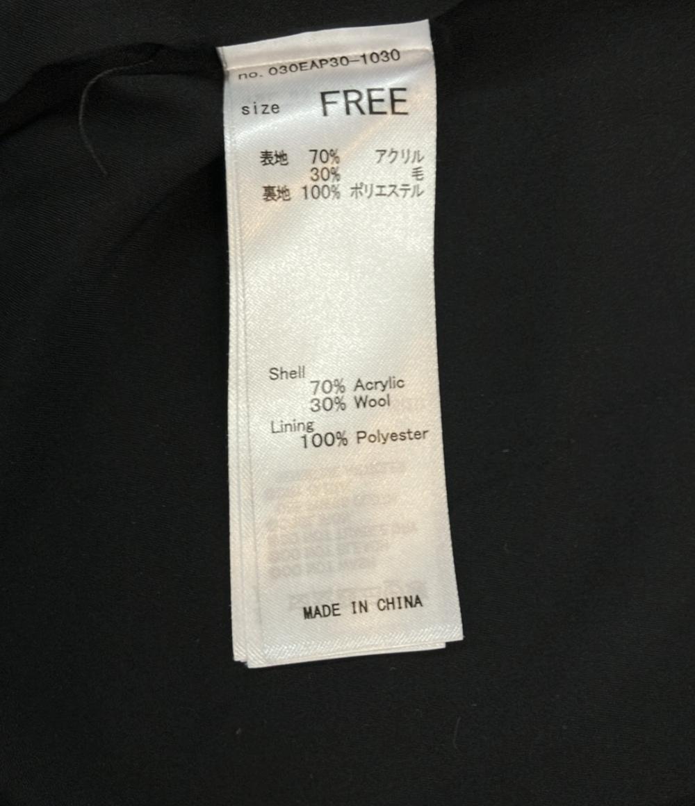 SLY ツイードジャケット 21AW TWEED PATTERN NO COLLAR ジャケット 030EAP30-1030 レディース SIZE FREE (M) スライ