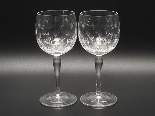 ティファニー ワイングラス 2点セット ペア フローレット TIFFANY&Co.