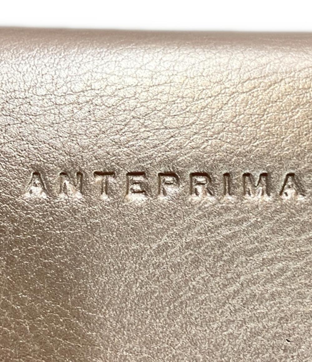 ANTEPRIMA 三つ折り財布 フラワースタッズ レザー レディース アンテプリマ