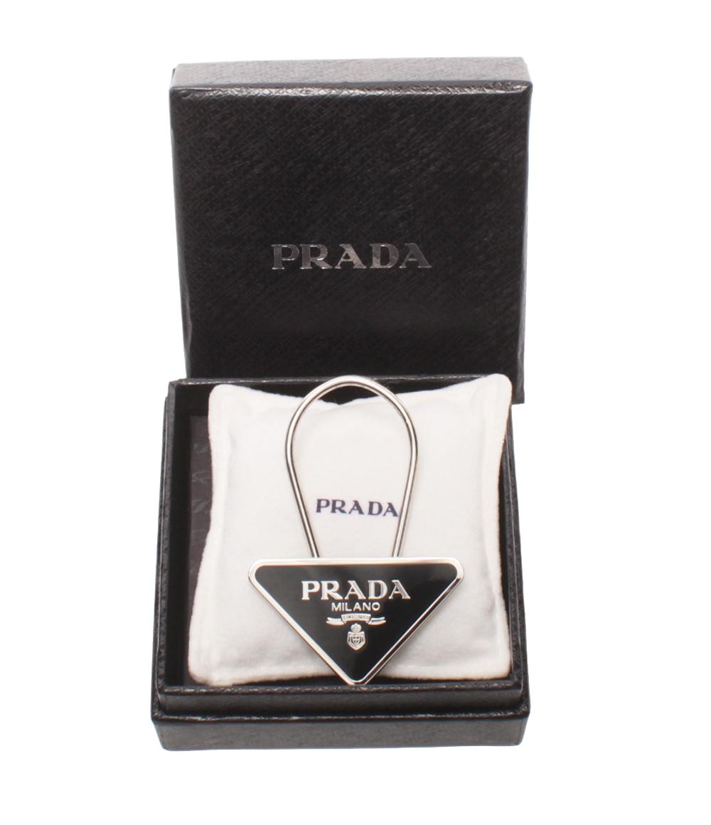 PRADA キーホルダー キーリング トライアングルロゴ 2AP048 レディース