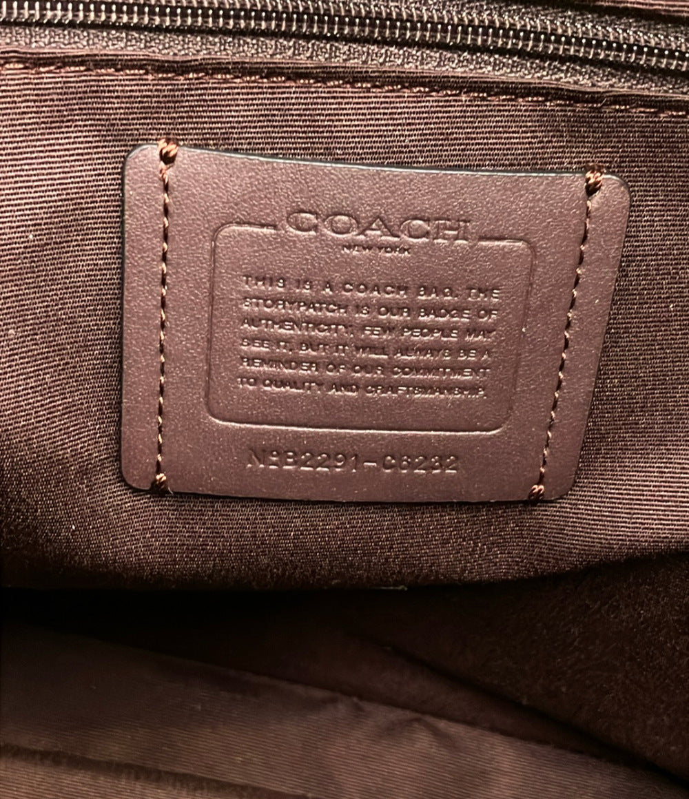 美品 COACH ショルダーバッグ 肩掛け クリスティ シグネチャー C6232 レディース コーチ