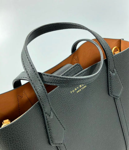 美品 トリーバーチ 2way レザーハンドバッグ ショルダーバッグ 斜め掛け レディース Tory Burch