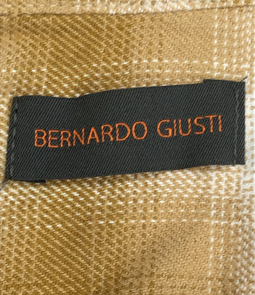 美品 長袖シャツ チェック      メンズ SIZE M (M) BERNARDO GIUSTI