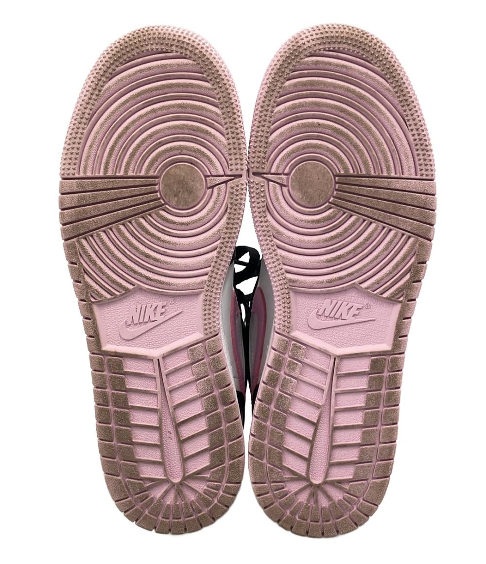 ナイキ ミドルカットスニーカー AIR JORDAN 1 555112-103 レディース SIZE 24.0 (L) NIKE