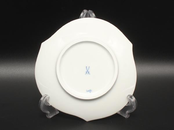 美品 Meissen ディッシュ 皿 15cm 波の戯れ マイセン