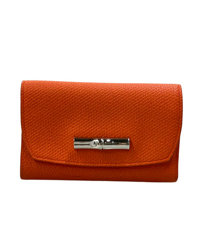 Longchamp 三つ折り財布 レザー レディース ロンシャン
