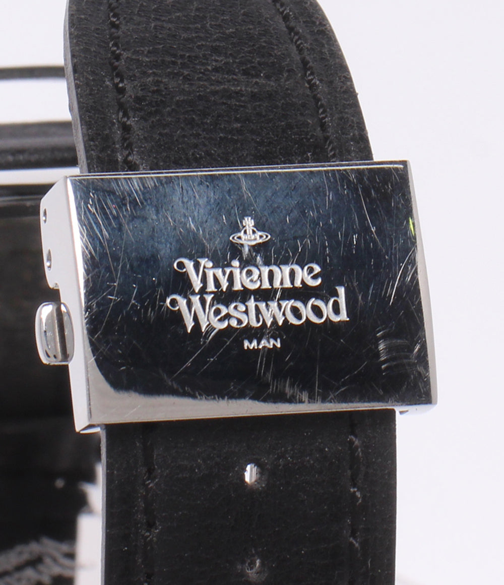 Vivienne Westwood 腕時計 CAGE ケージ クオーツ ブラック VW-2063 メンズ レディース ヴィヴィアンウエストウッド