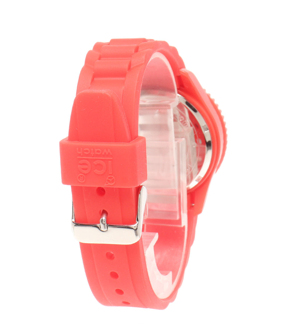美品 ice watch 腕時計 クオーツ レッド レディース メンズ アイス