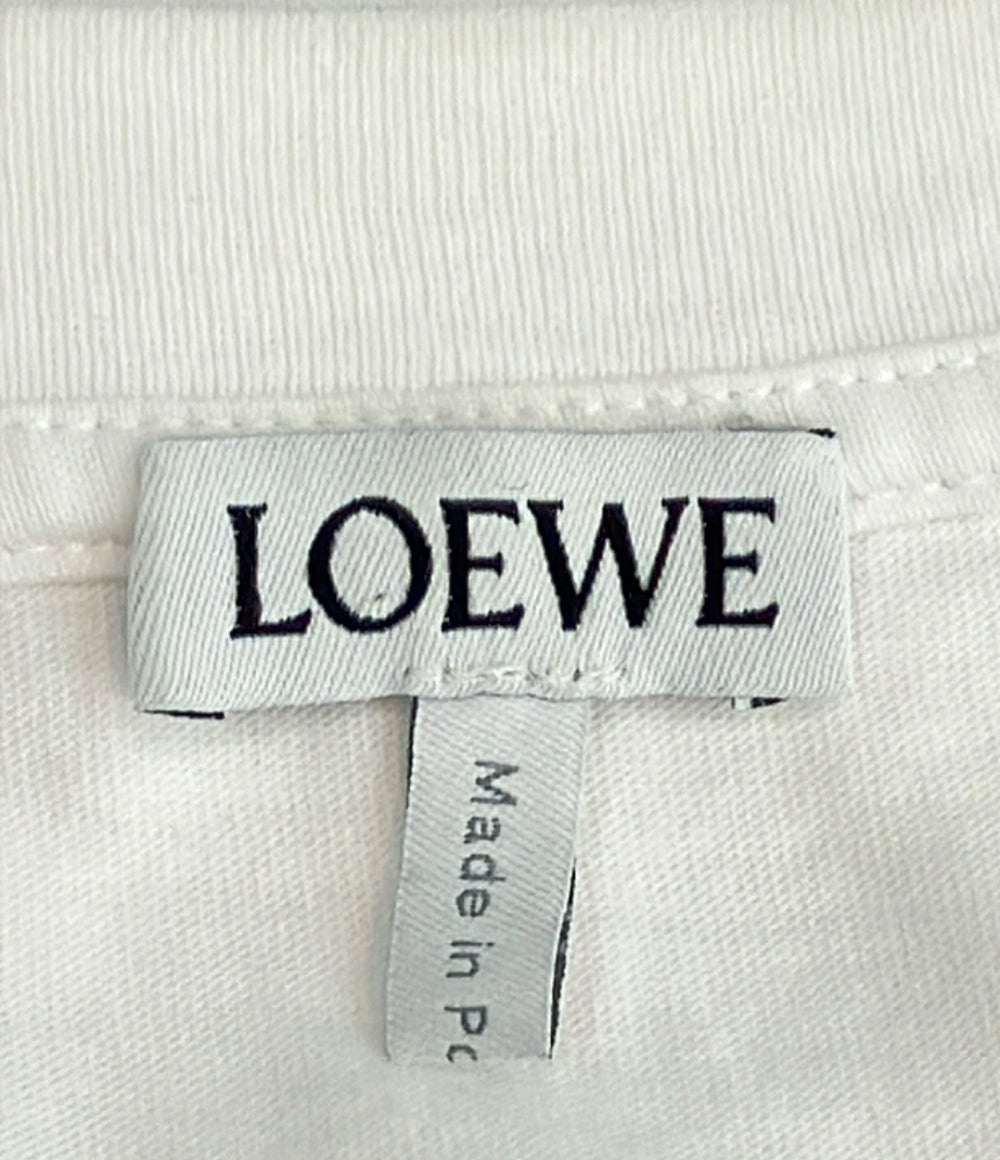 美品 LOEWE 半袖 クラフテッド ワールド 限定 両面プリント Tシャツ H988Y22X06 メンズ SIZE M ロエベ