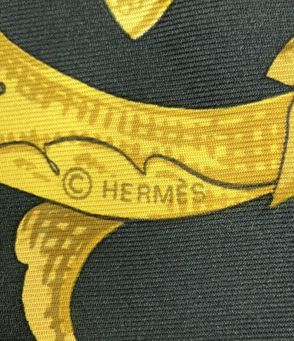 HERMES スカーフシルク100% カレ90 LE MORS A LA CONETABLE レディース エルメス