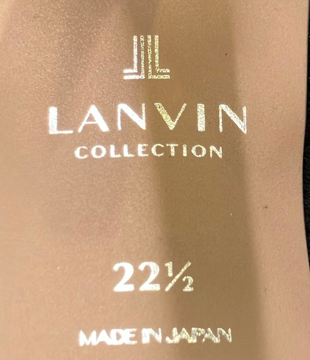 LANVIN collection パンプス ハイヒール スエード レディース SIZE 22.5 ランバン コレクション