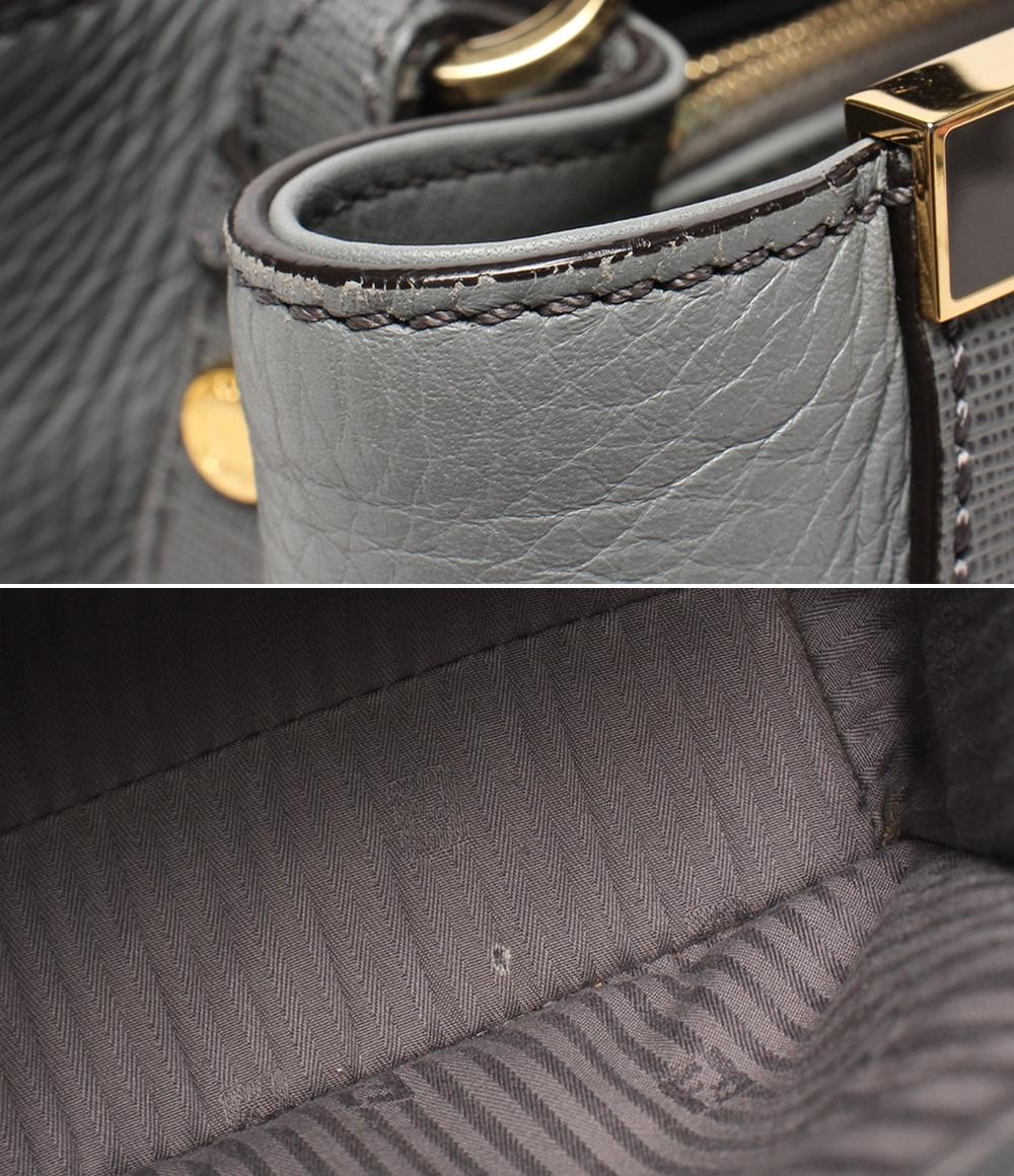 【最終価格】＊FENDI ＊プチトゥージュール グレー ジュハンドバッグ2way 最終価格】＊FENDI ＊プチトゥージュール グレー ジュハンドバッグ2way