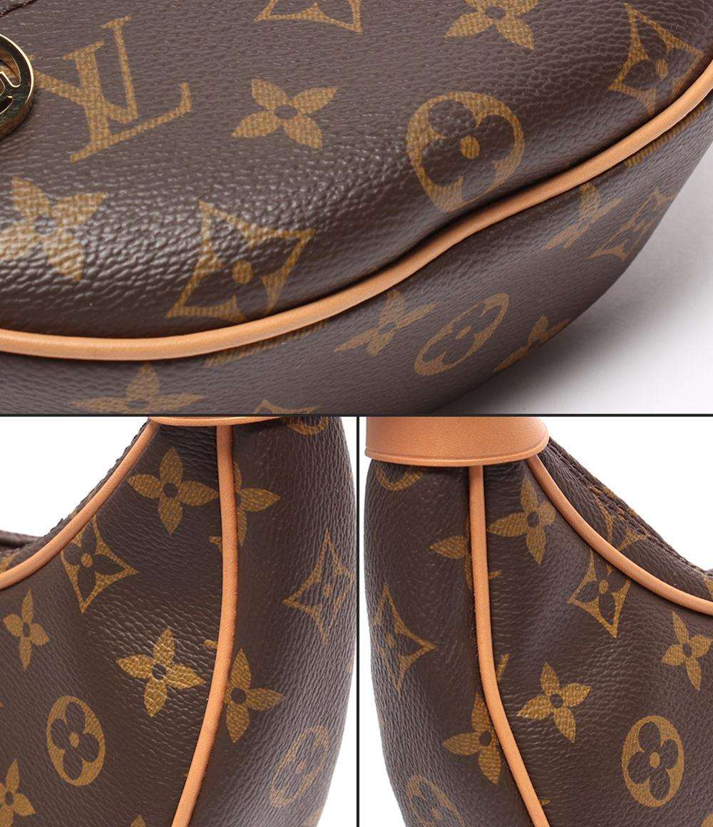 美品 LOUIS VUITTON ハンドバッグ ショルダーバッグ 半月型 ループ