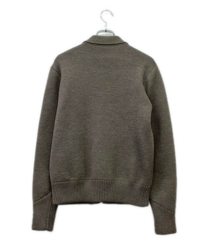BOTTEGA VENETA スウェード切替ニットブルゾン 445871 VDJT1 メンズ SIZE 48 (L) ボッテガ・ヴェネタ