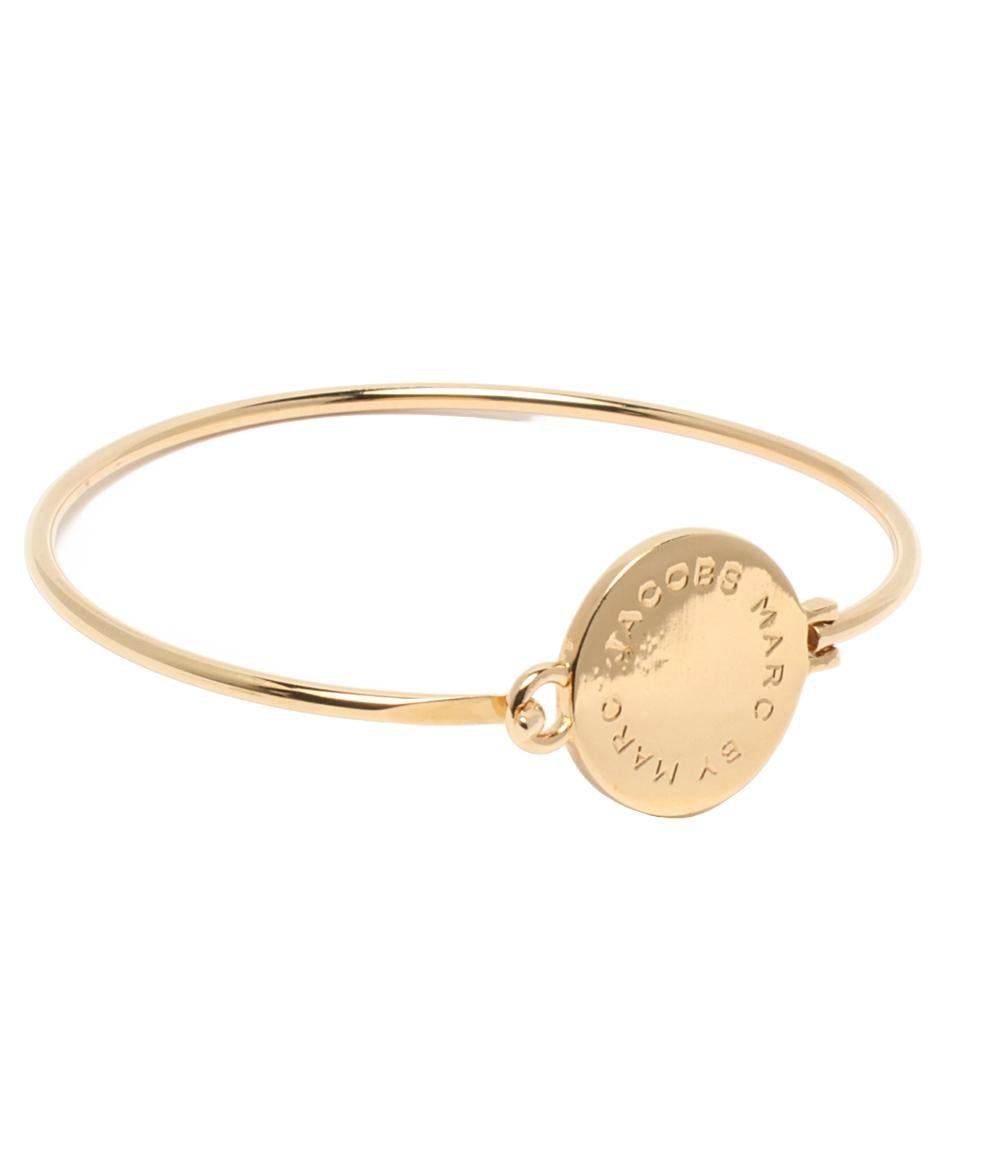 美品 マークバイマークジェイコブス バングル ロゴ レディース MARC BY MARC JACOBS