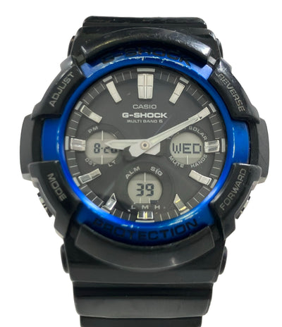 CASIO 腕時計 G-SHOCK ソーラー ブラック GAW-100B メンズ カシオ