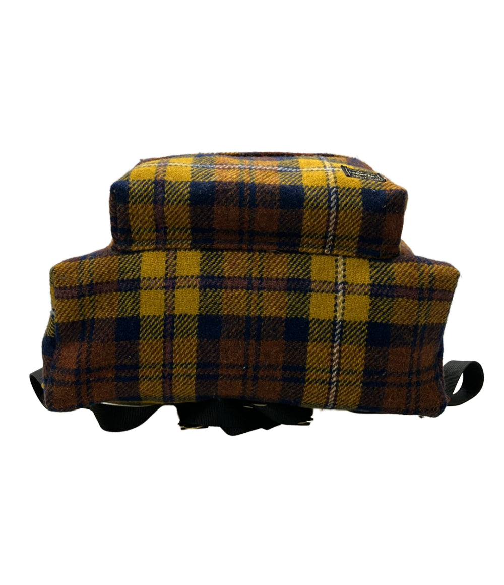 PORTER HARRIS TWEED リュック デイパック チェック柄 メンズ ポーター ハリスツイード