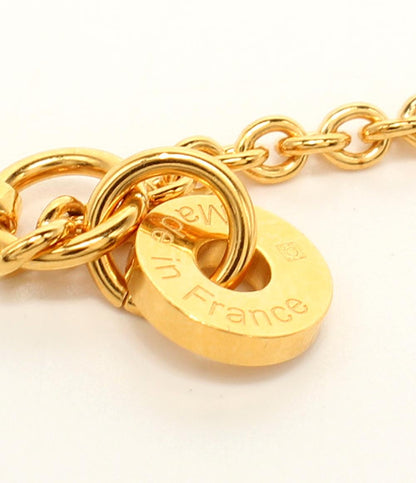 美品 HERMES ネックレス コルH ゴールド金具 レディース エルメス