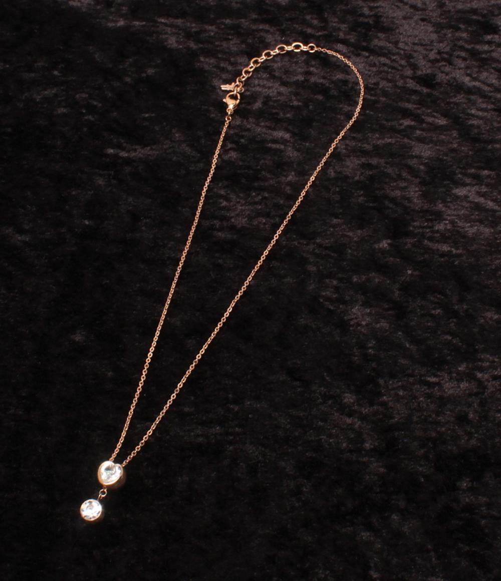 美品 フォリフォリ ネックレス ハートモチーフ レディース Folli Follie