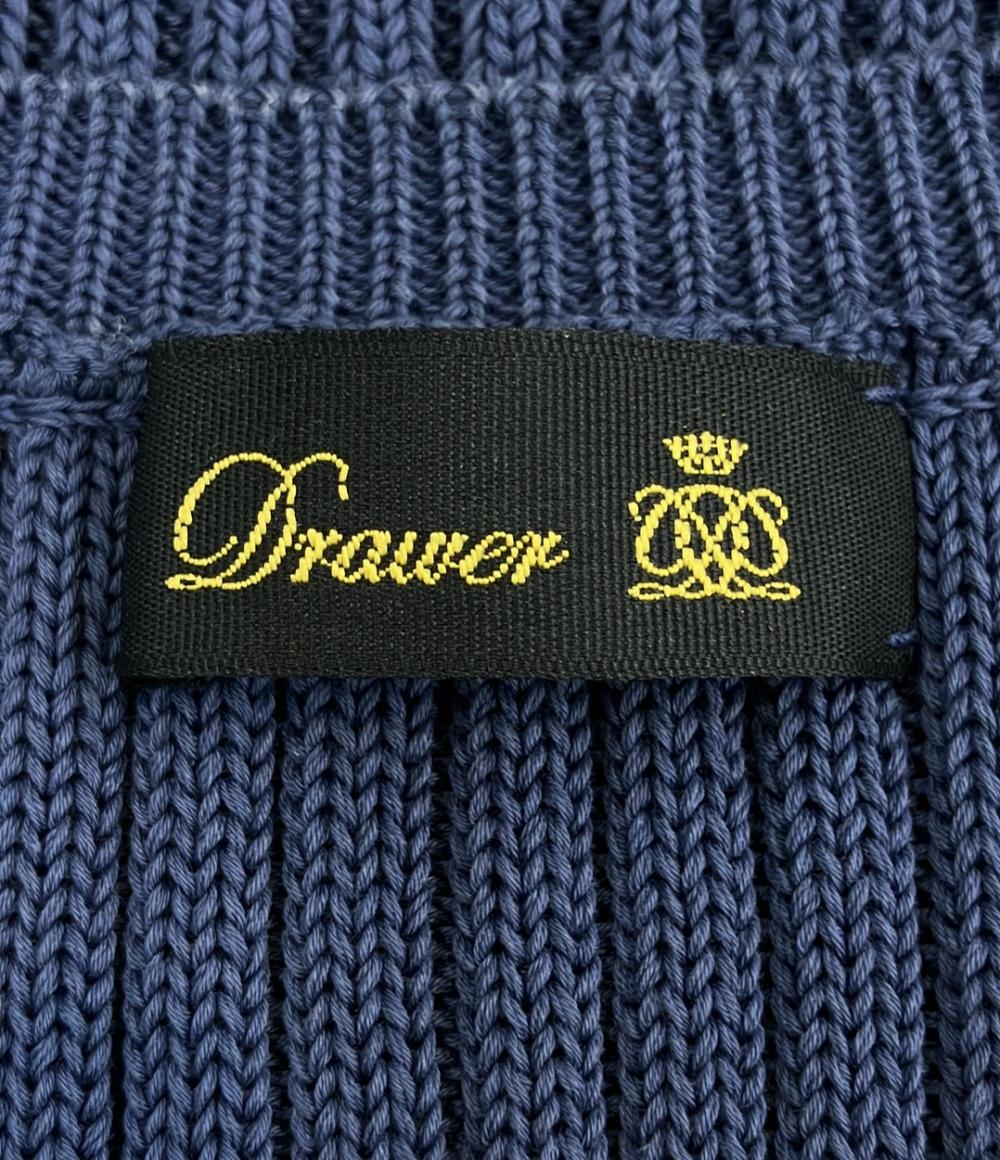 美品 Drawer ニットベスト 6518-106-0527 レディース ドゥロワー