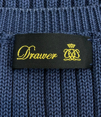 美品 Drawer ニットベスト 6518-106-0527 レディース ドゥロワー