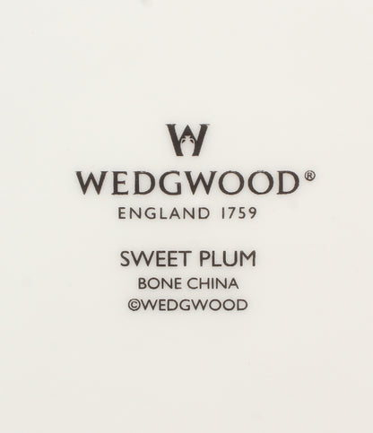 美品 WEDGWOOD スクエアプレート 皿 21cm スウィートプラム ウェッジウッド