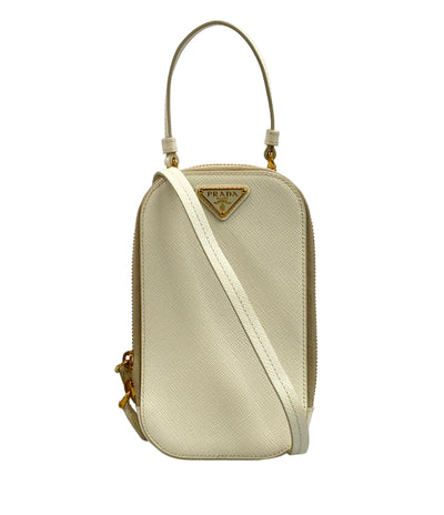 PRADA フォンショルダー スマホショルダー ショルダーバッグ 斜め掛け  サフィアーノ 1DH030 レディース プラダ