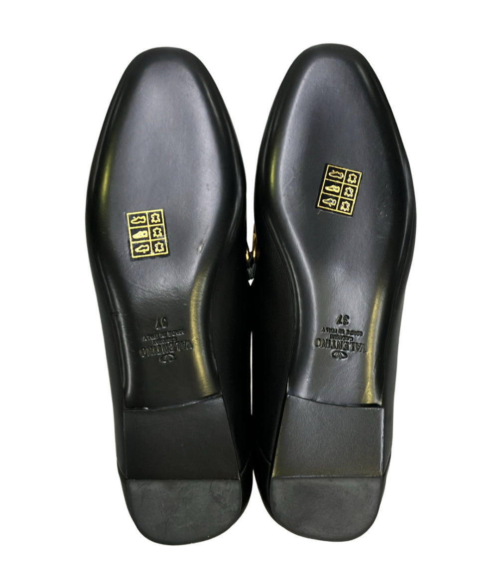 美品 VALENTINO ローファー ローマスタッズ レディース SIZE 37 ヴァレンティノ