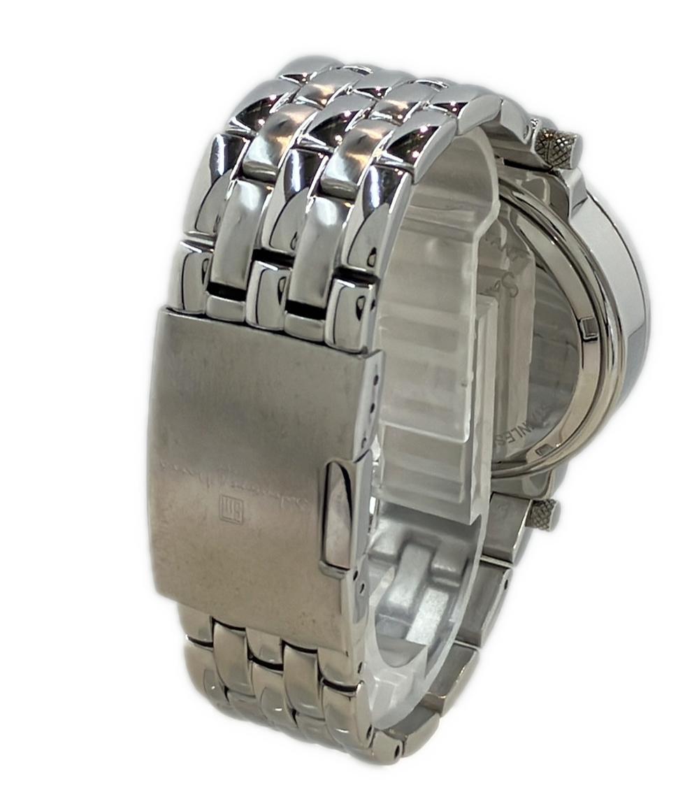 Salvatore Marra 腕時計 クオーツ ブラック SM8005-1 メンズ サルバトーレマーラ